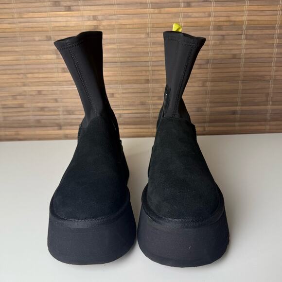 Ugg Classic Dipper Boot Black 9 - Picture 3 of 11